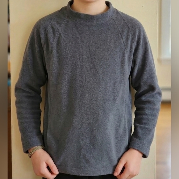 CAMPMOR Other - Vintage Campmor Boys Raglan Fleece Pullover Charcoal Grey - Size Medium